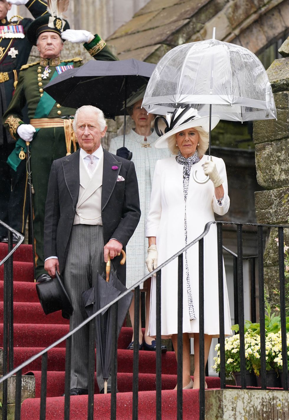 King, Anne and Camilla