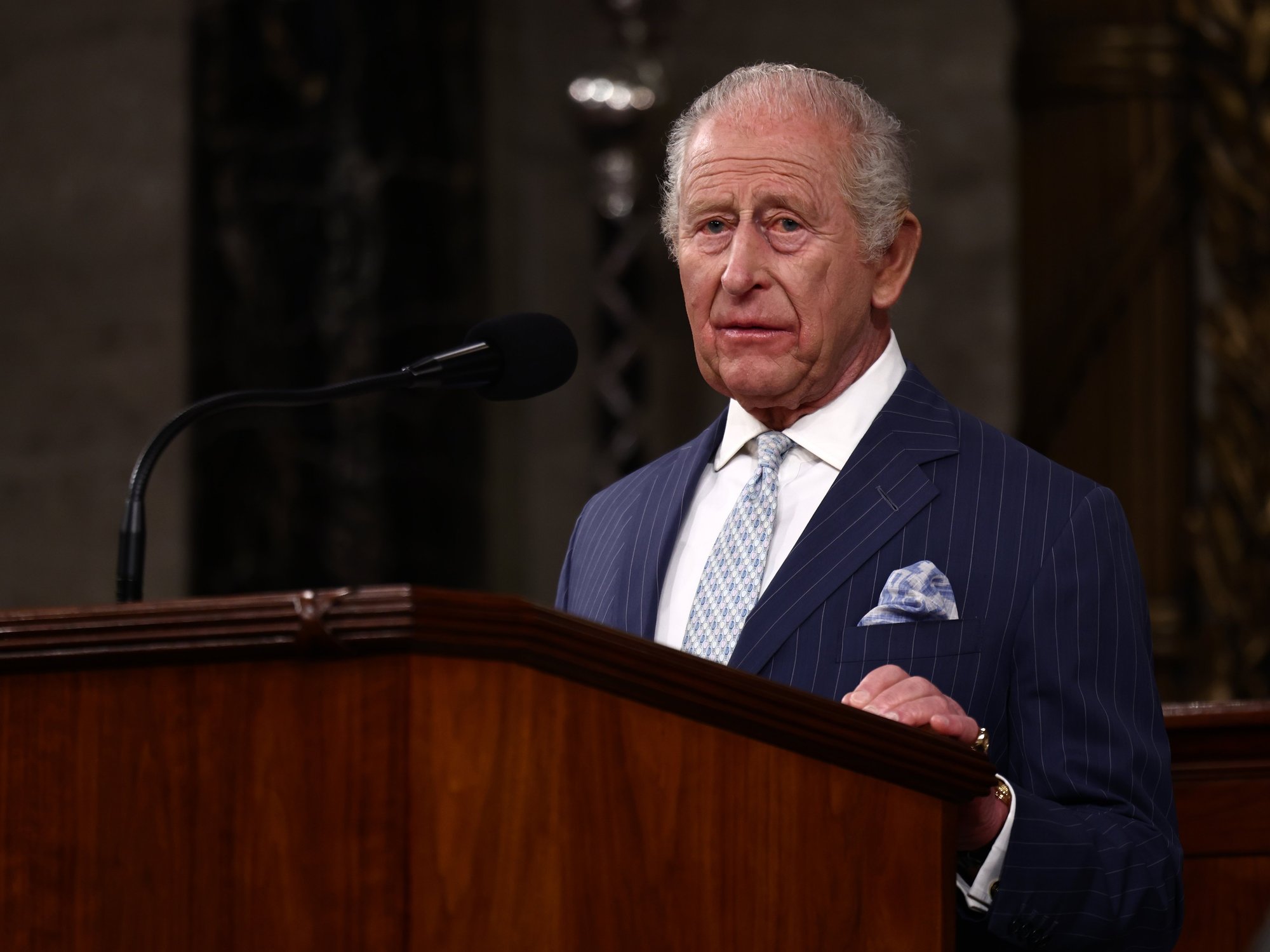 King Charles addresses US Congress