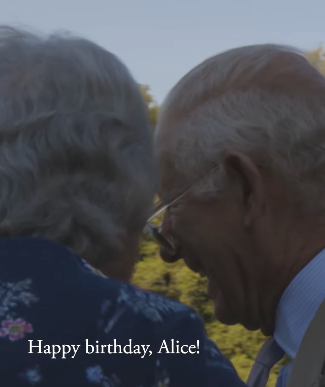 King Charles and a royal fan