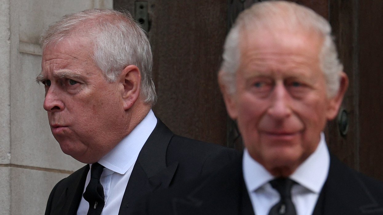 King Charles and Andrew