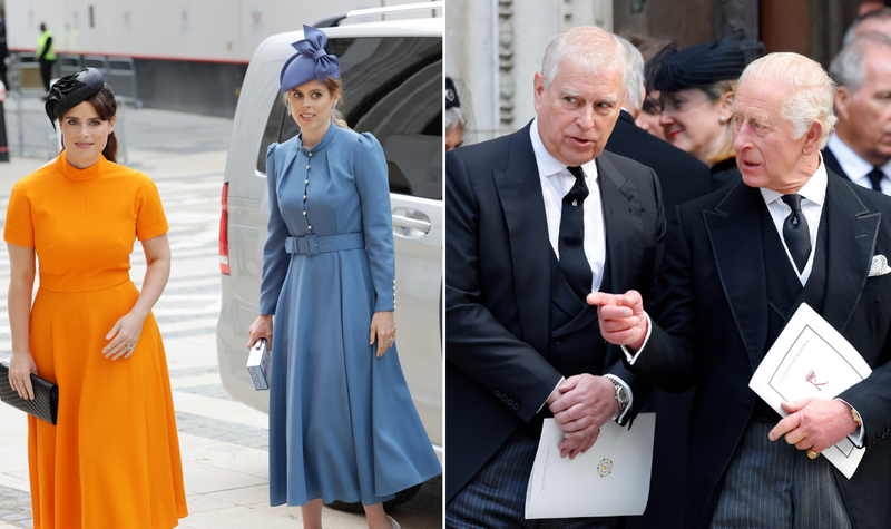 King Charles and Andrew