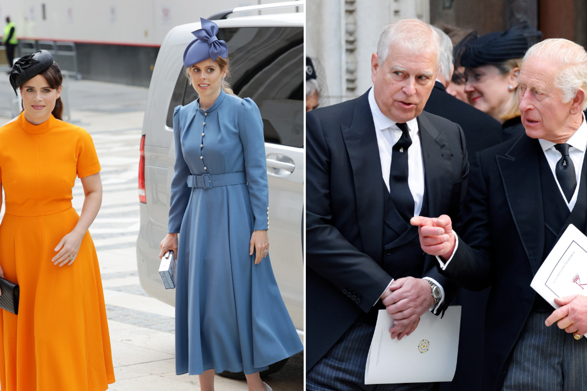 King Charles and Andrew