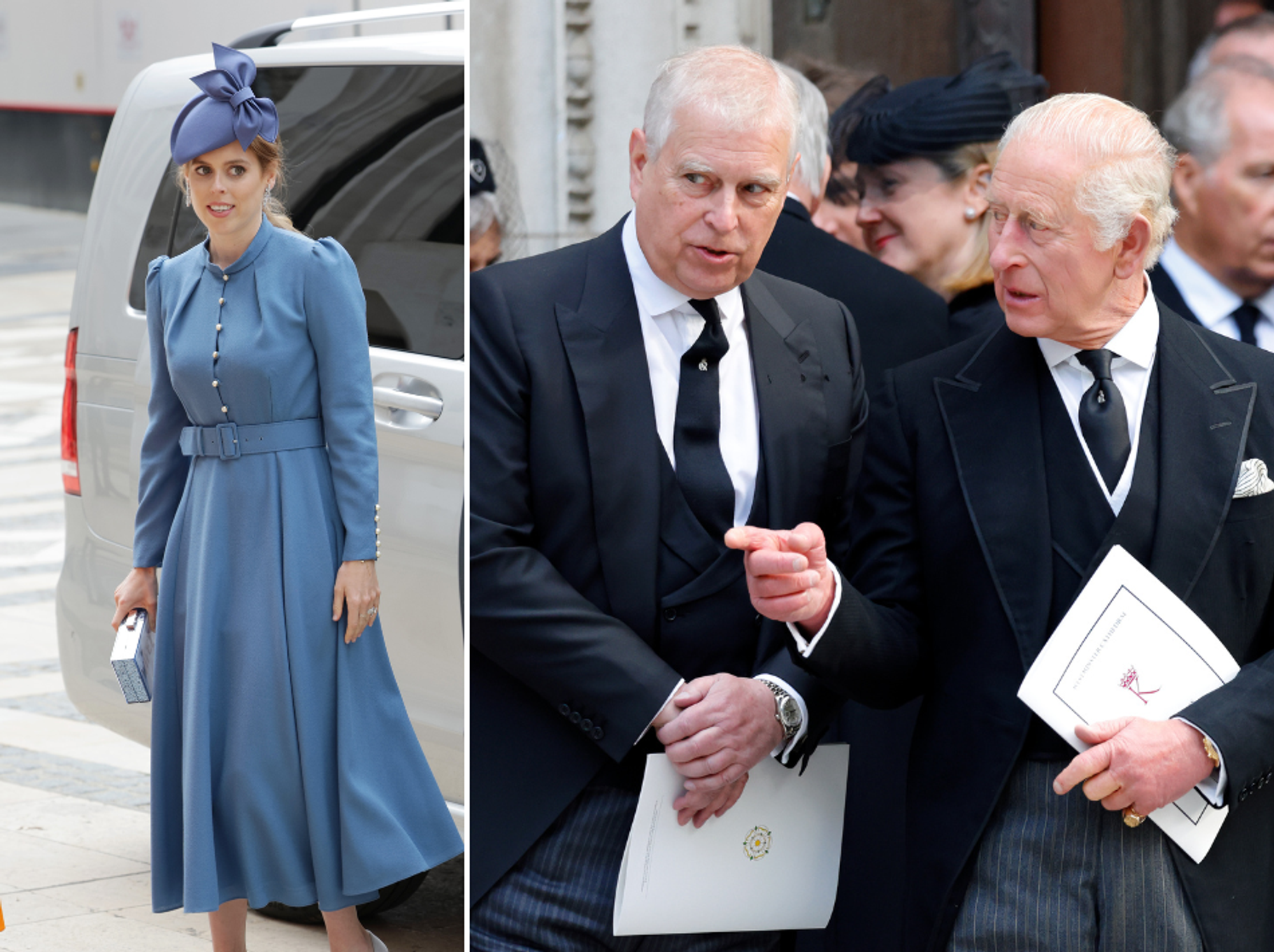 King Charles and Andrew