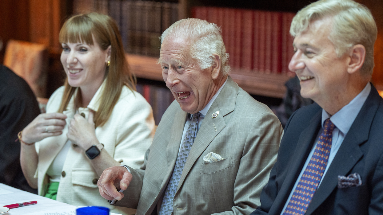 King Charles and Angela Rayner meeting