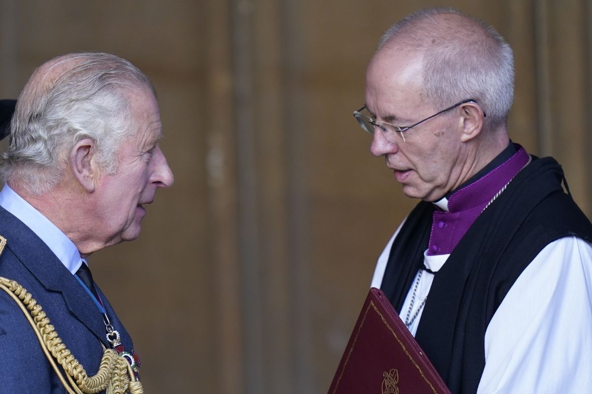 King Charles and Archbishop Welby