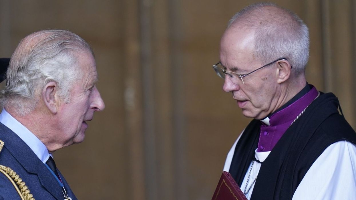King Charles and Archbishop Welby