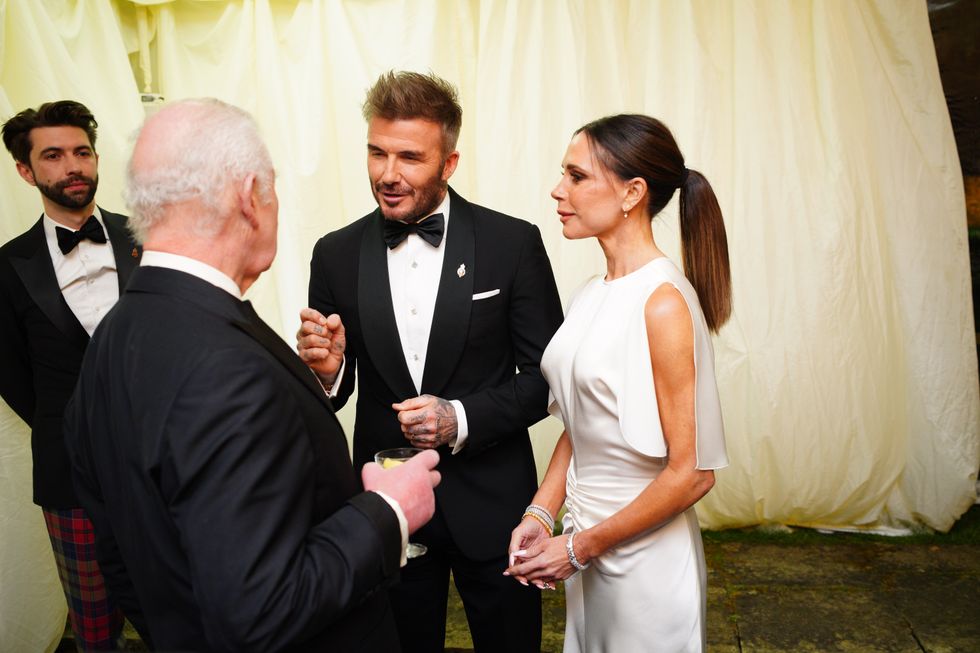 King Charles and Beckhams