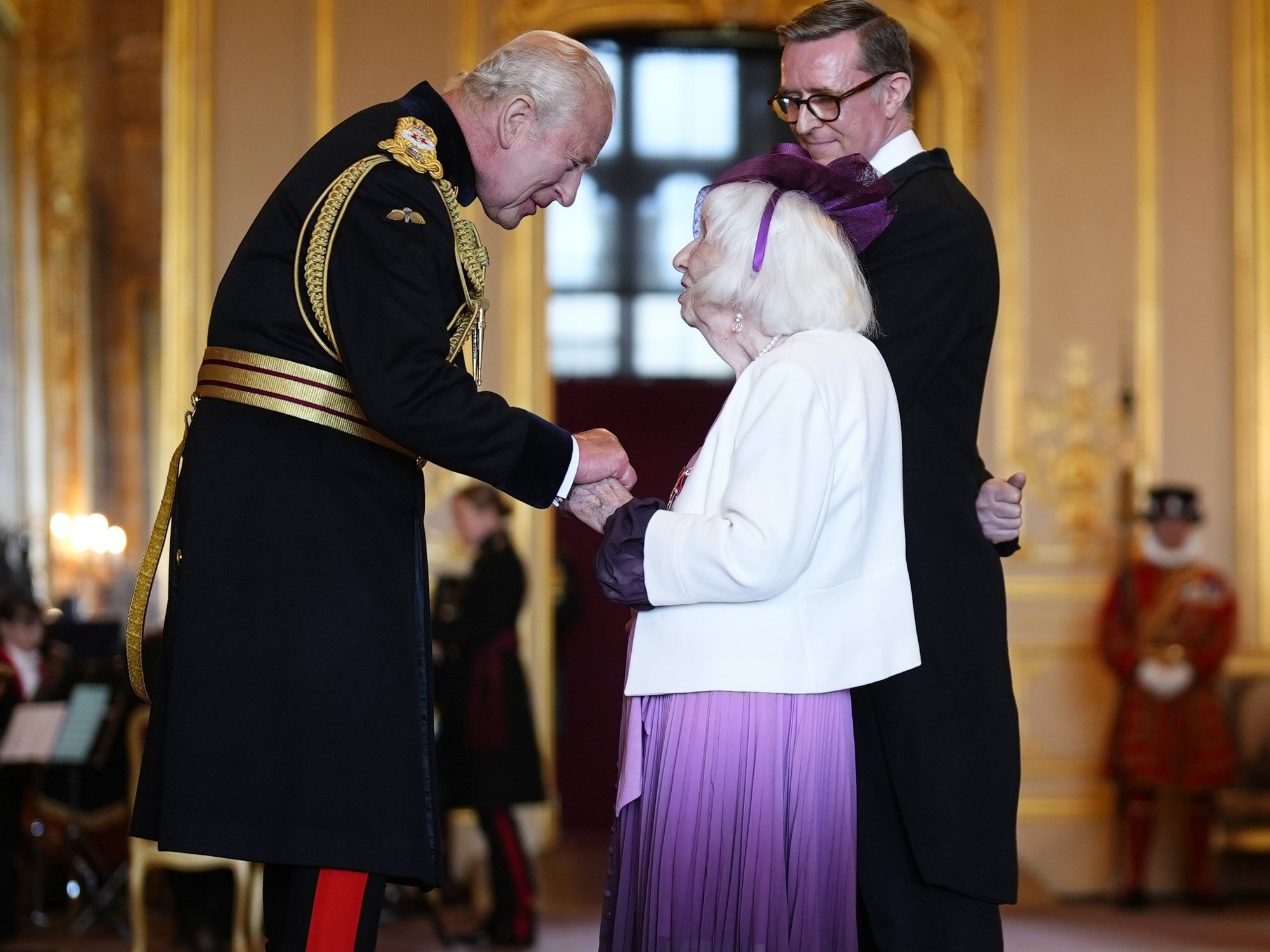 King Charles and Betty Brown