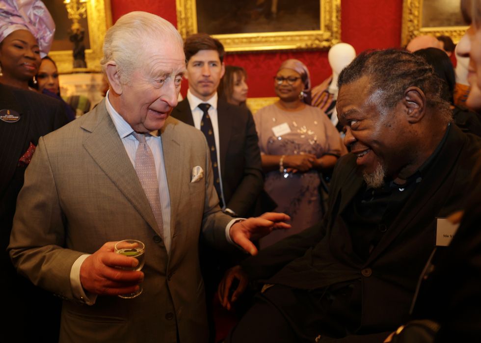 King Charles and Bus Aunty