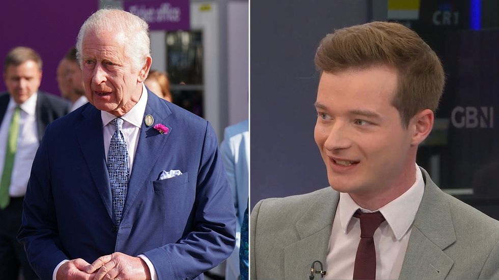 King Charles and Cameron Walker