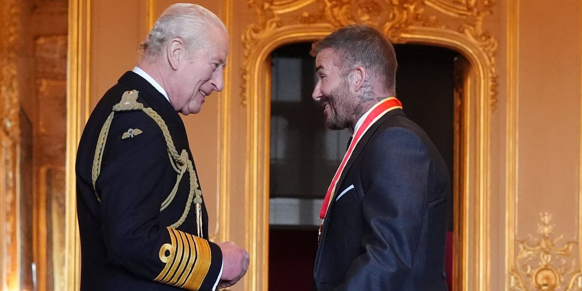 David Beckham admits he was ‘very emotional’ before receiving long-awaited knighthood from King Charles David Beckham admits he was ‘very emotional’ before receiving long-awaited knighthood from King Charles