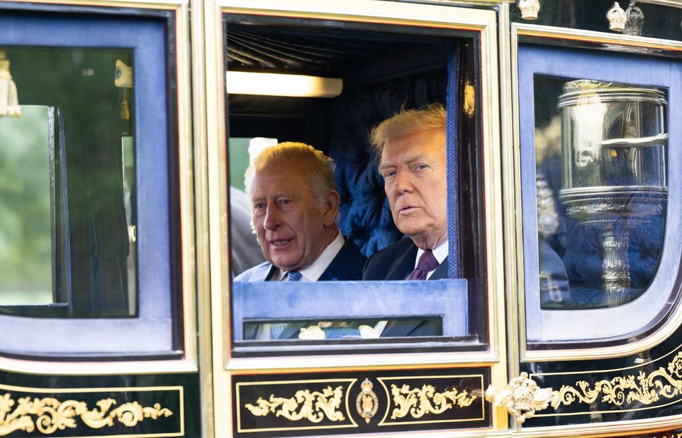 King Charles and Donald Trump