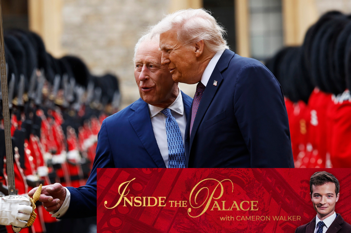 King Charles and Donald Trump