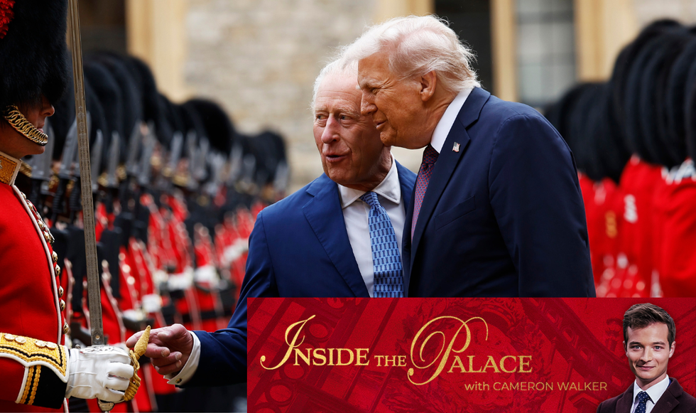 King Charles and Donald Trump