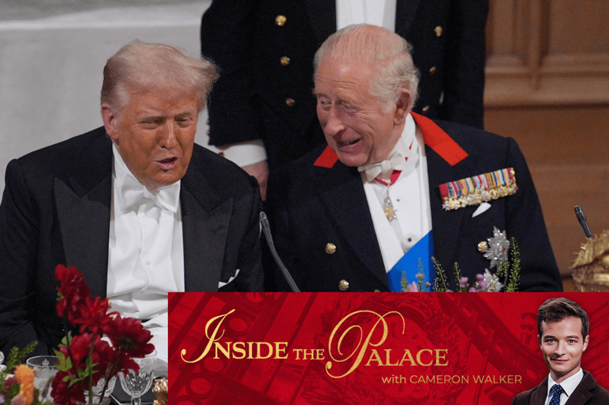 King Charles and Donald Trump