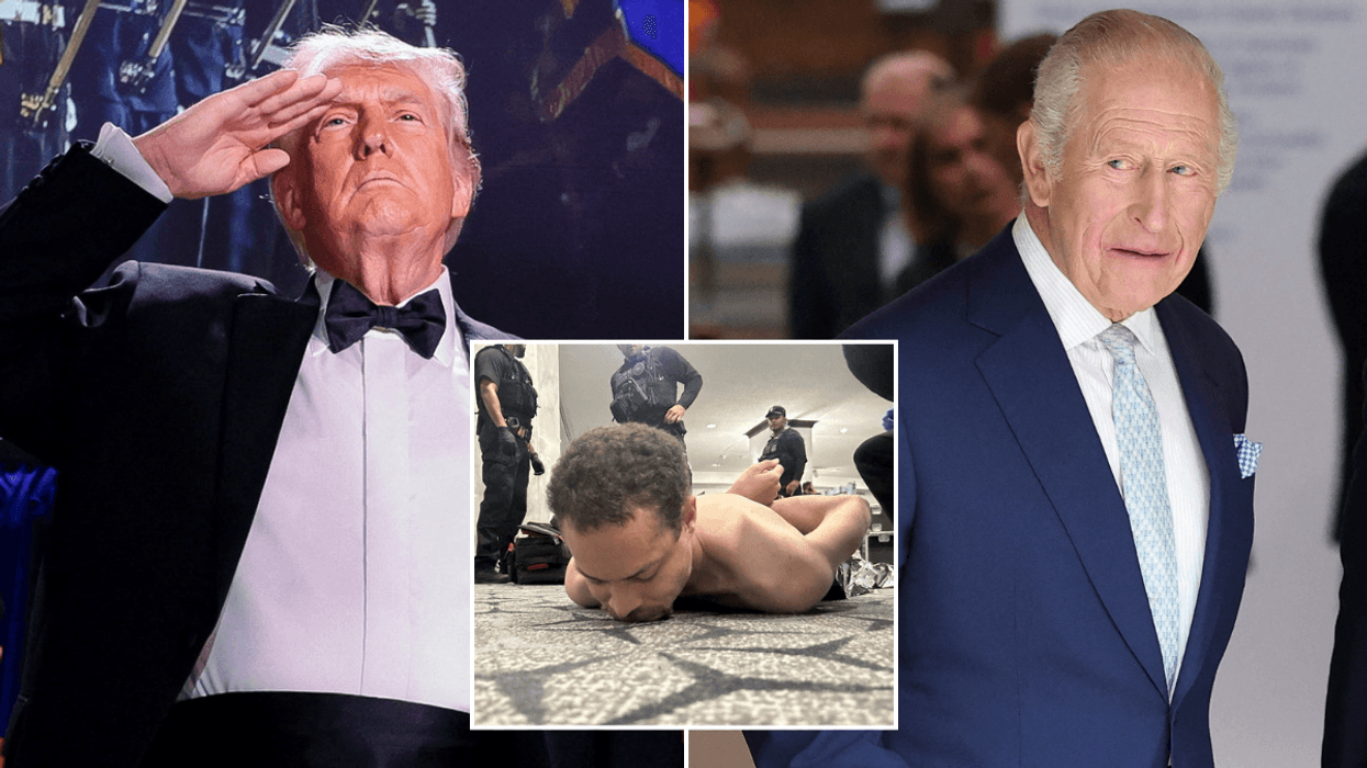 King Charles and Donald Trump