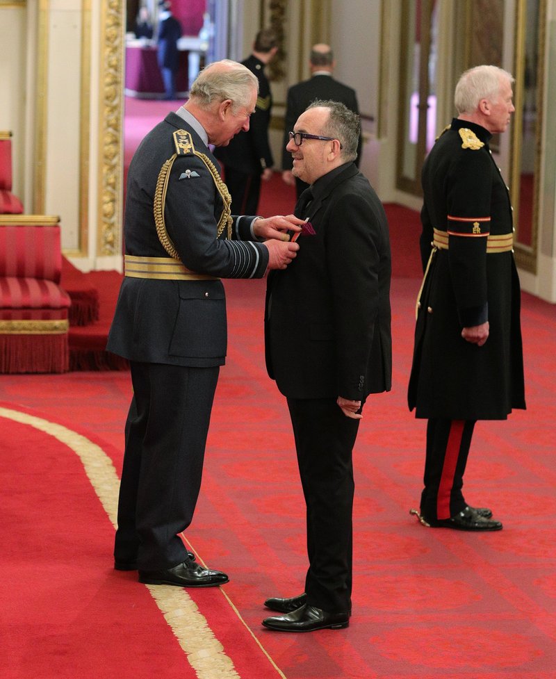 King Charles and Elvis Costello