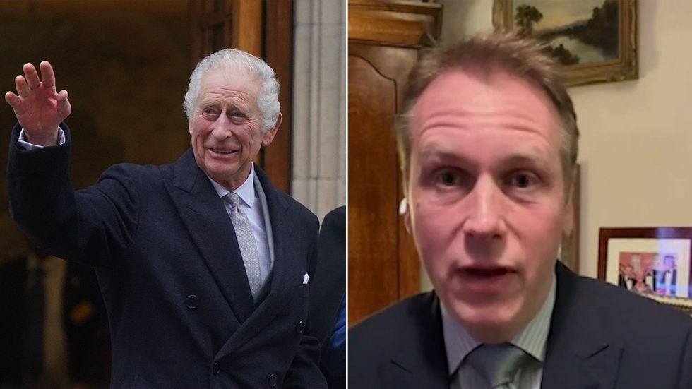 King Charles and Grant Harrold