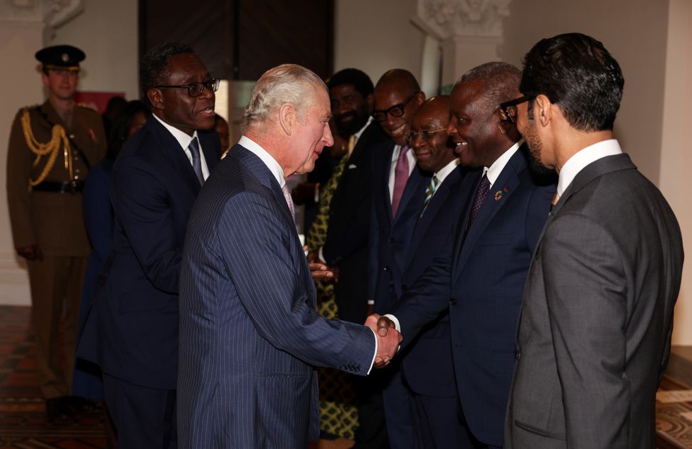 King Charles and James Mwangi