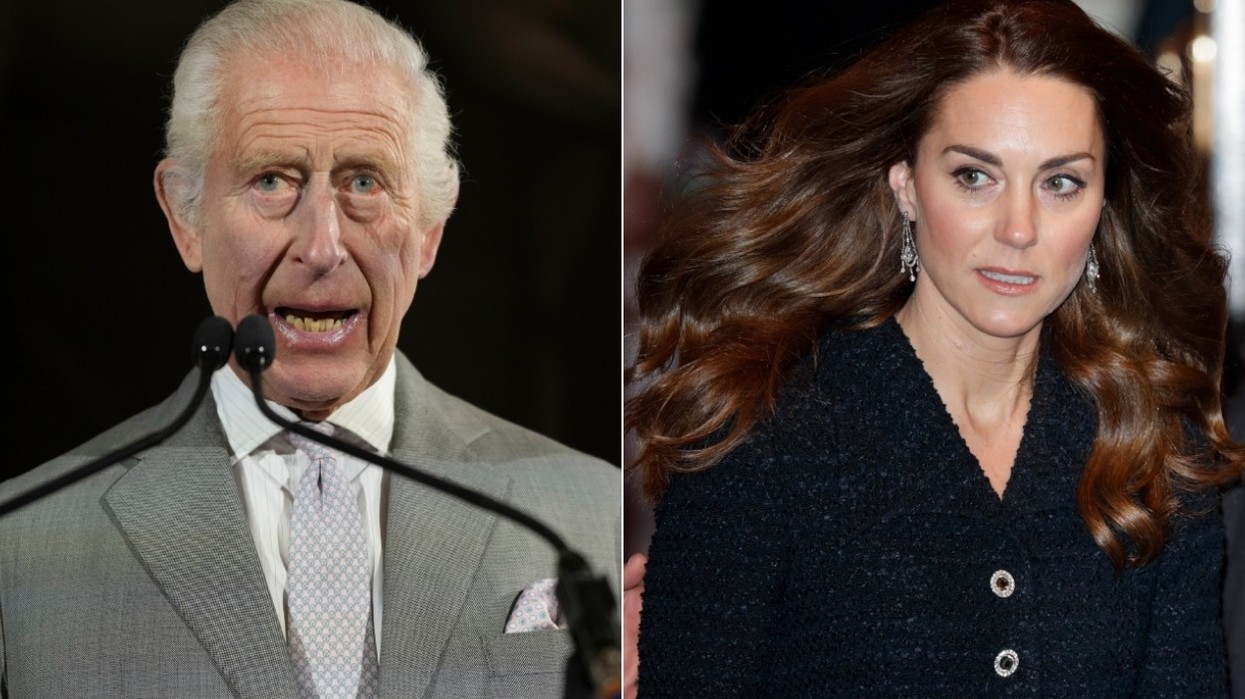 King Charles and Kate Middleton