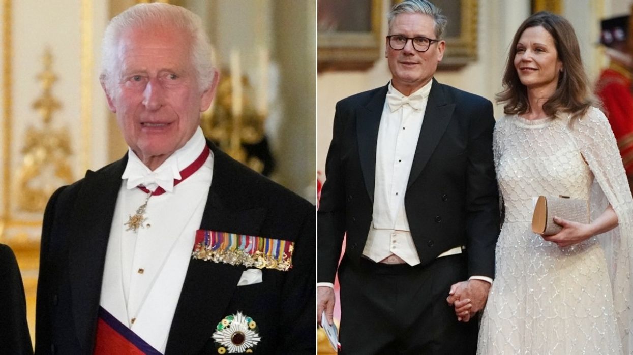 King Charles and Keir Starmer