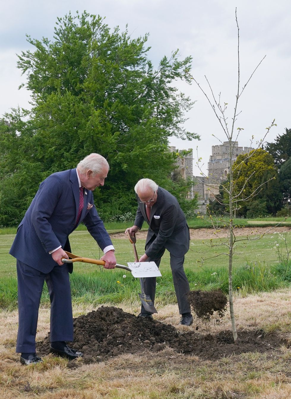 King Charles and King Carl XVI Gustaf