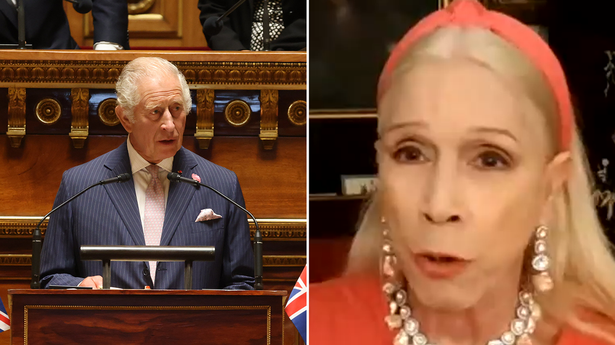 King Charles and Lady C