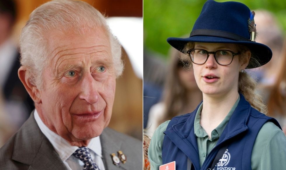 King Charles and Lady Louise Windsor