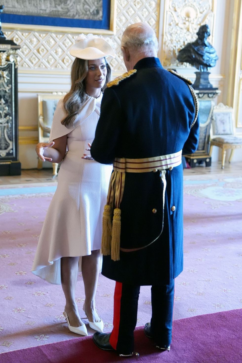King Charles and Leona Lewis.