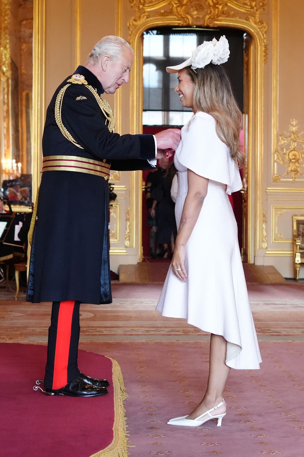 King Charles and Leona Lewis.