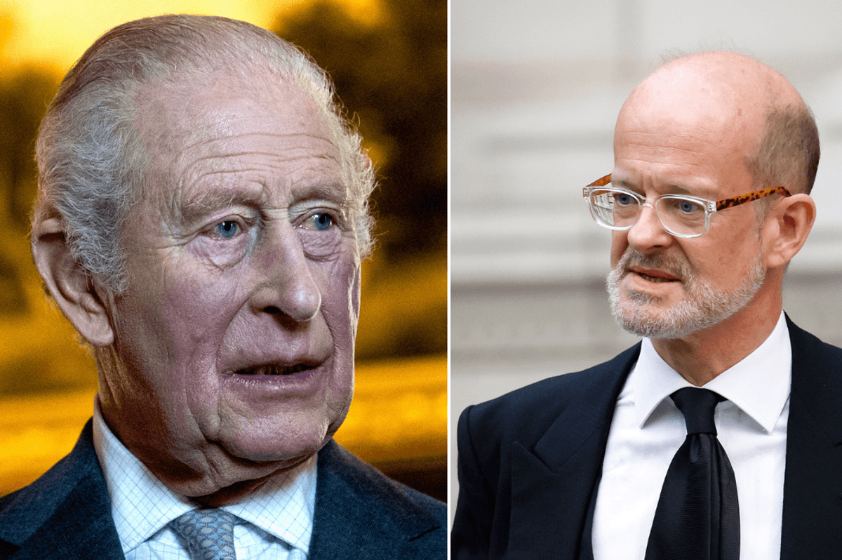 King Charles and Lord Nicholas Windsor