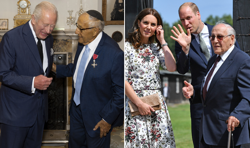 King Charles and Manfred Goldberg