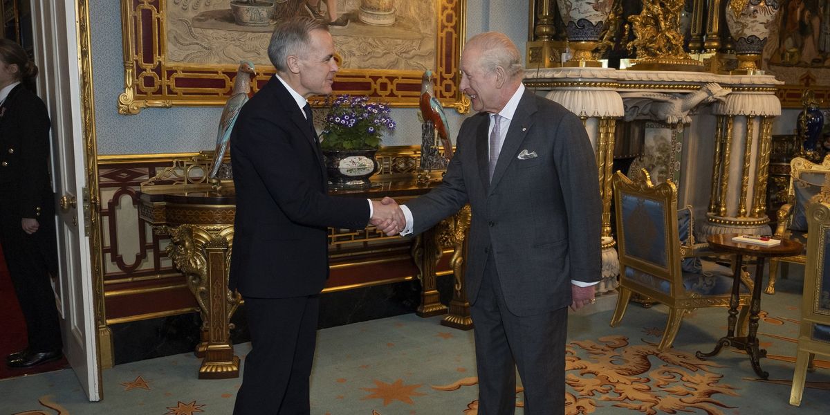 King Charles pictured with Canadian Prime Minister after he backed Andrew Mountbatten-Windsor being removed from succession King Charles pictured with Canadian Prime Minister after he backed Andrew Mountbatten-Windsor being removed from succession