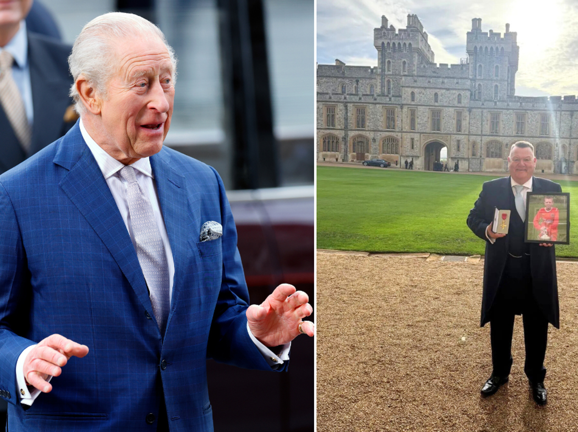 King Charles and Mark King