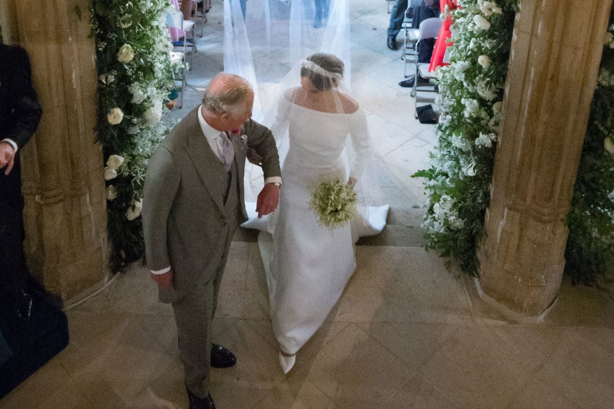 King Charles and Meghan Markle