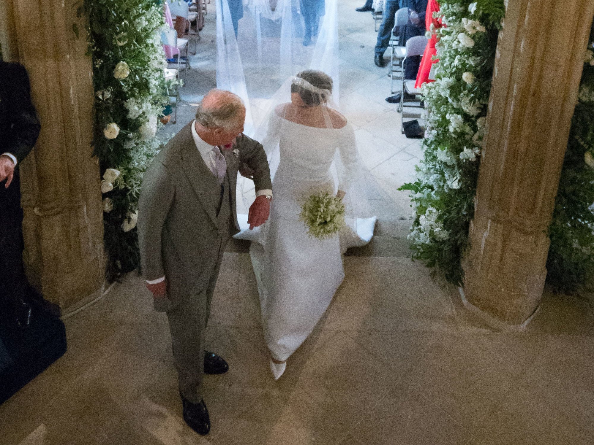 King Charles and Meghan Markle