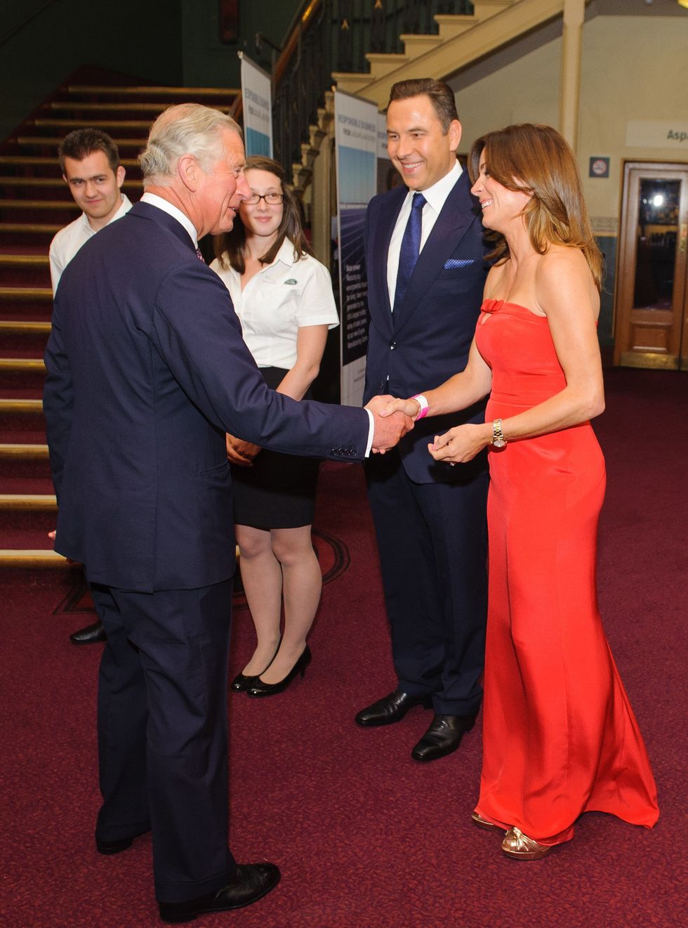 King Charles and Natalie Pinkham