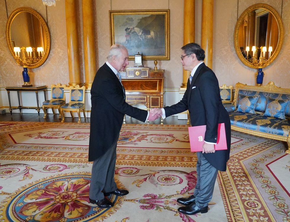 King Charles and Ng Teck Hean