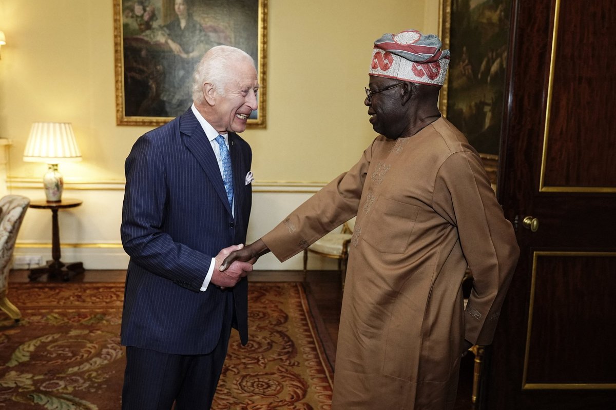 King Charles and Nigerian President