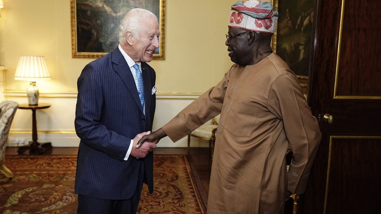 King Charles and Nigerian President
