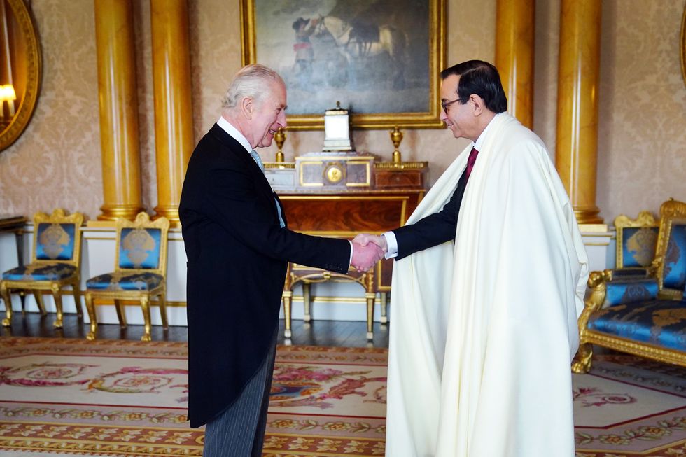 King Charles and Nourredine Yazid