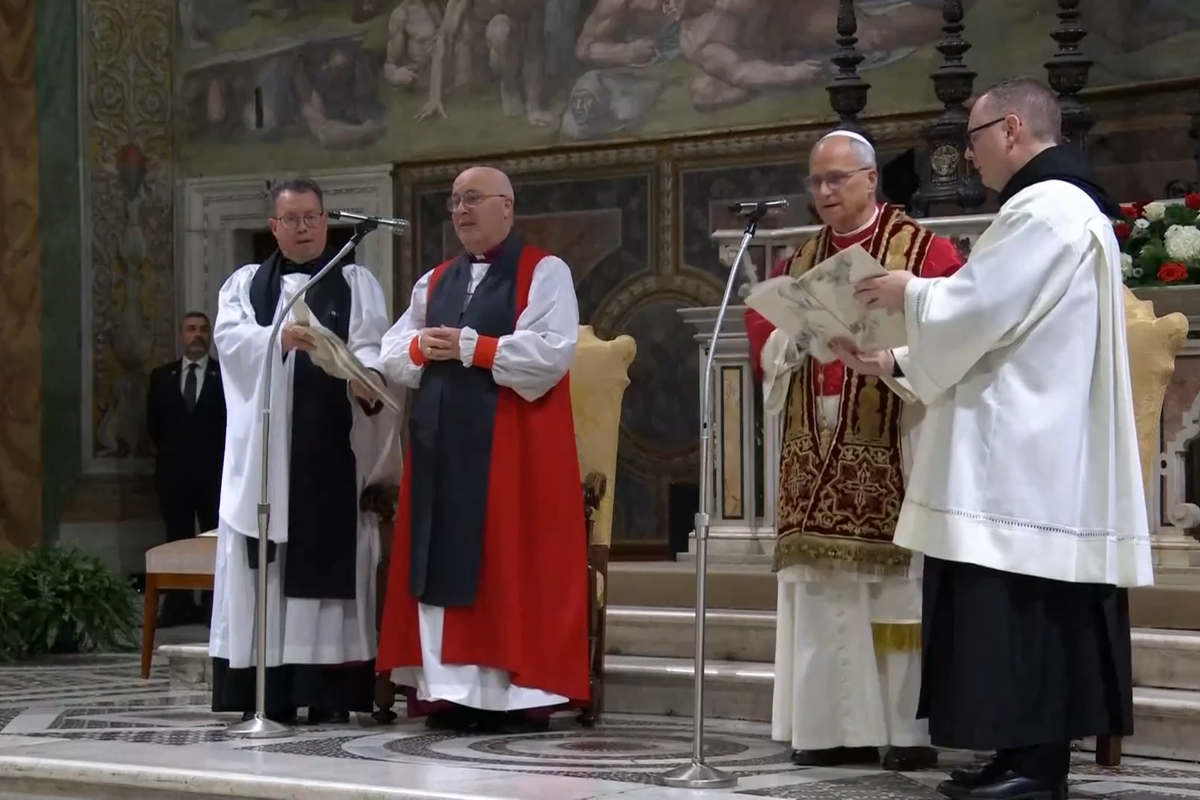 King Charles and Pope Leo