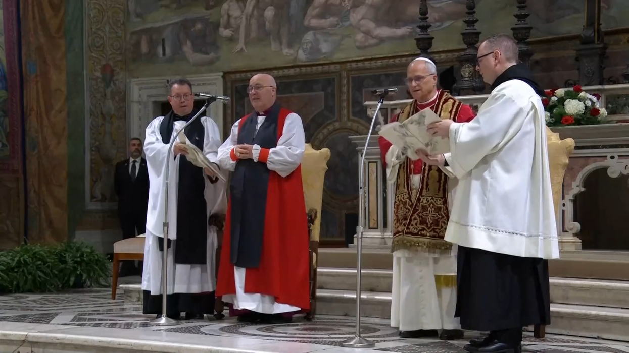 King Charles and Pope Leo