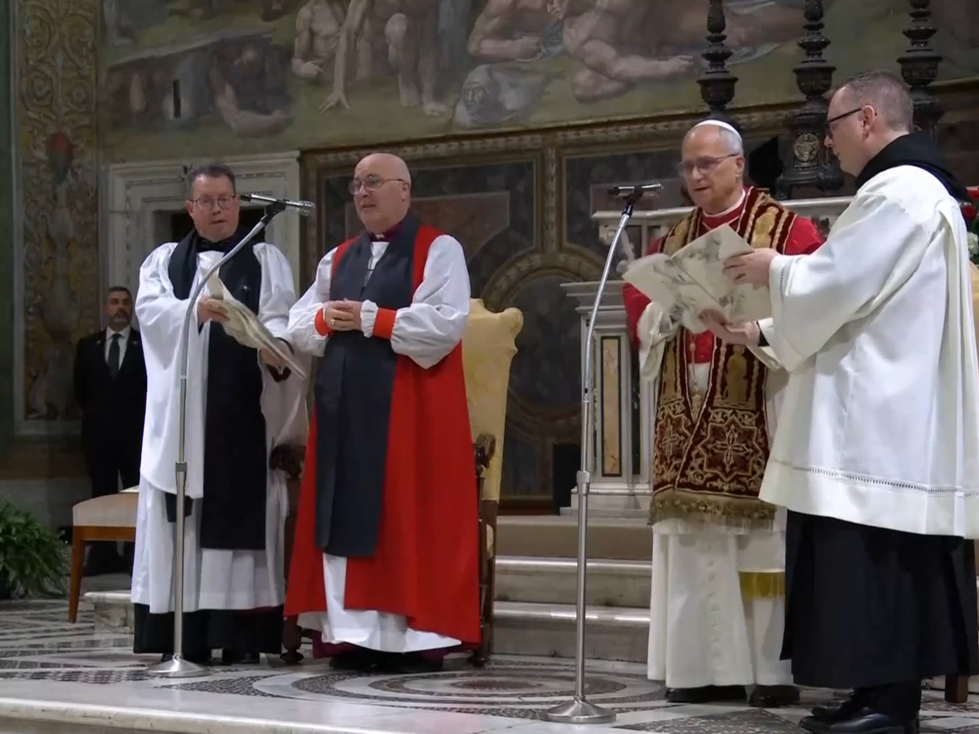 King Charles and Pope Leo