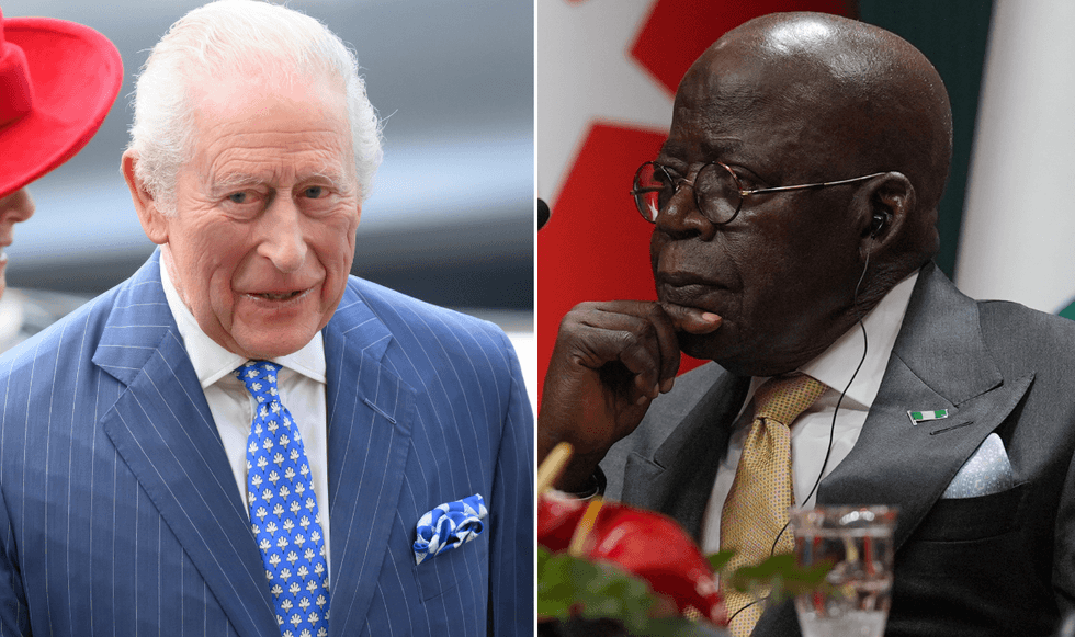 King Charles and President Bola Ahmed Tinubu