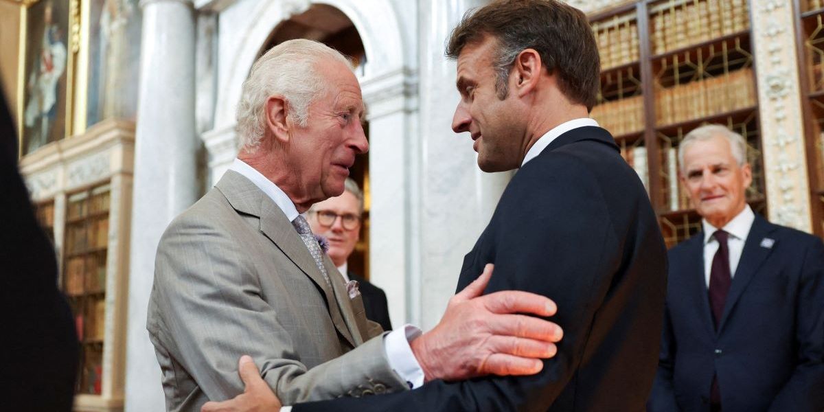 NextImg:King Charles to tell Macron ‘no borders’ between UK and France in defiant Windsor speech
