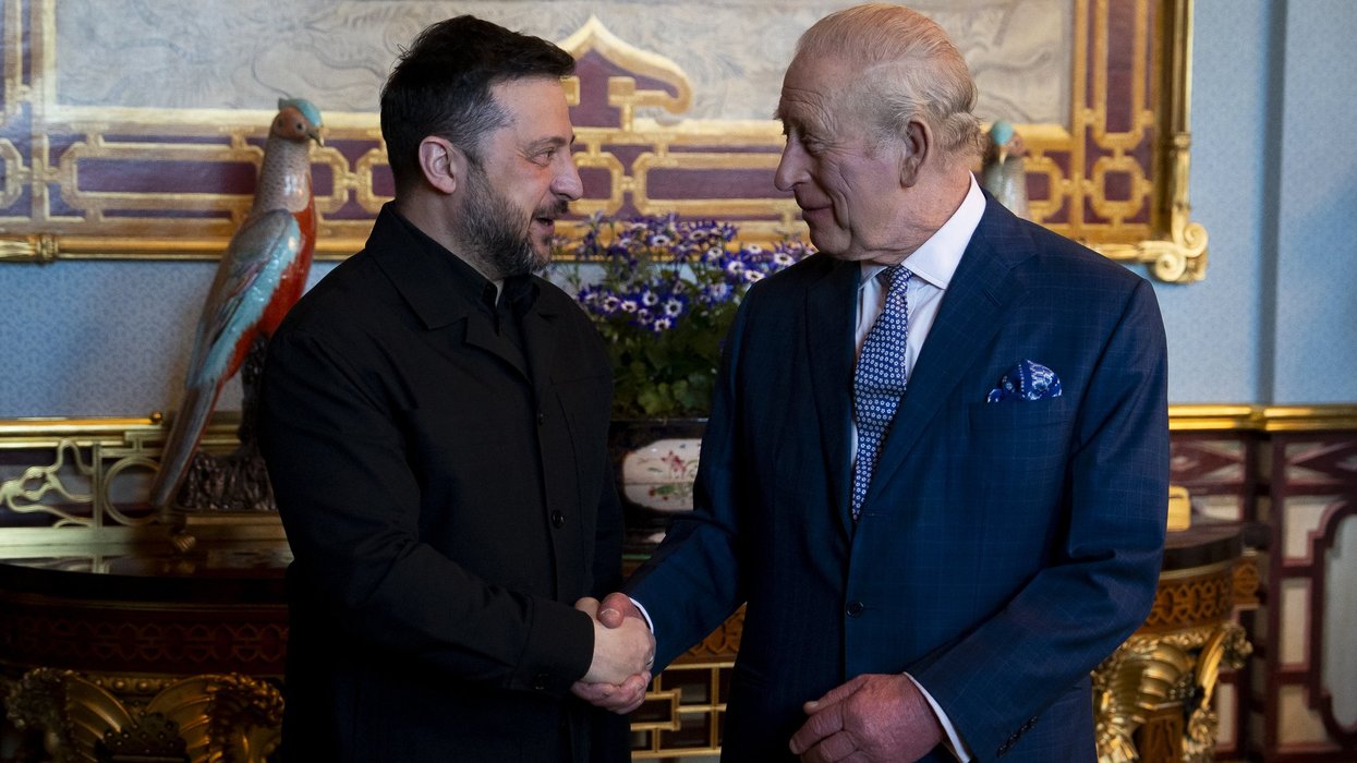 King Charles and President Zelensky