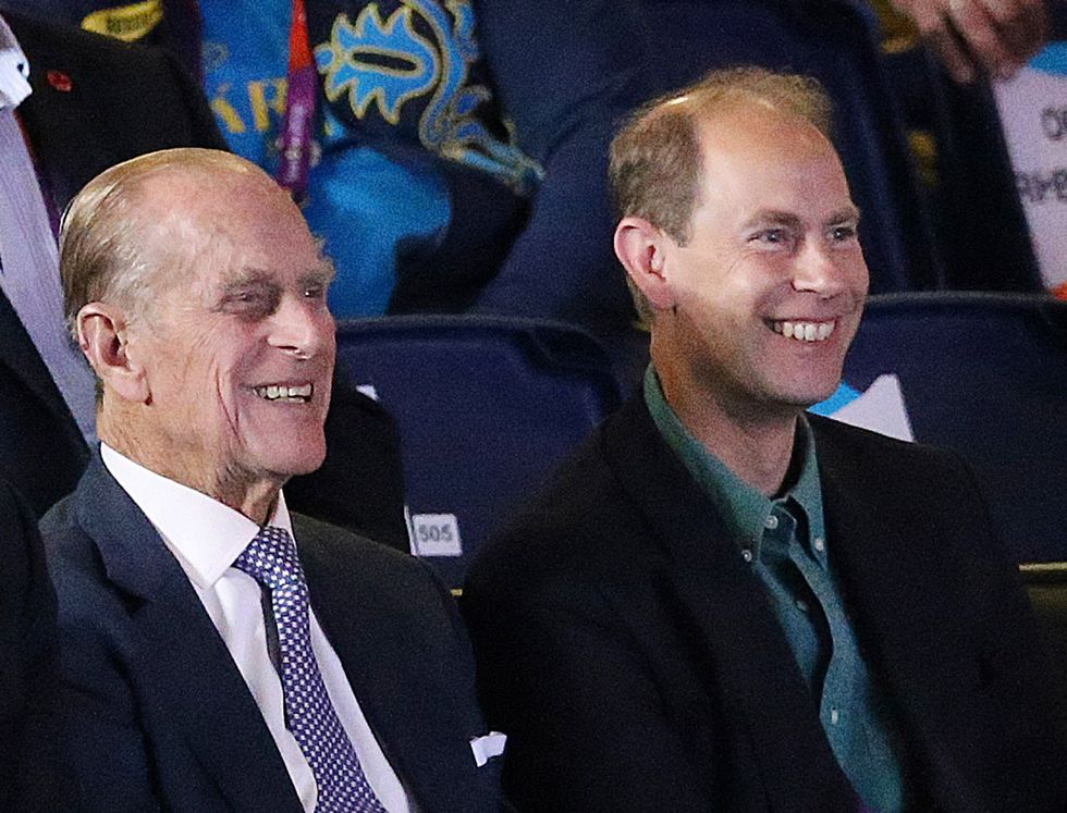 King Charles and Prince Edward