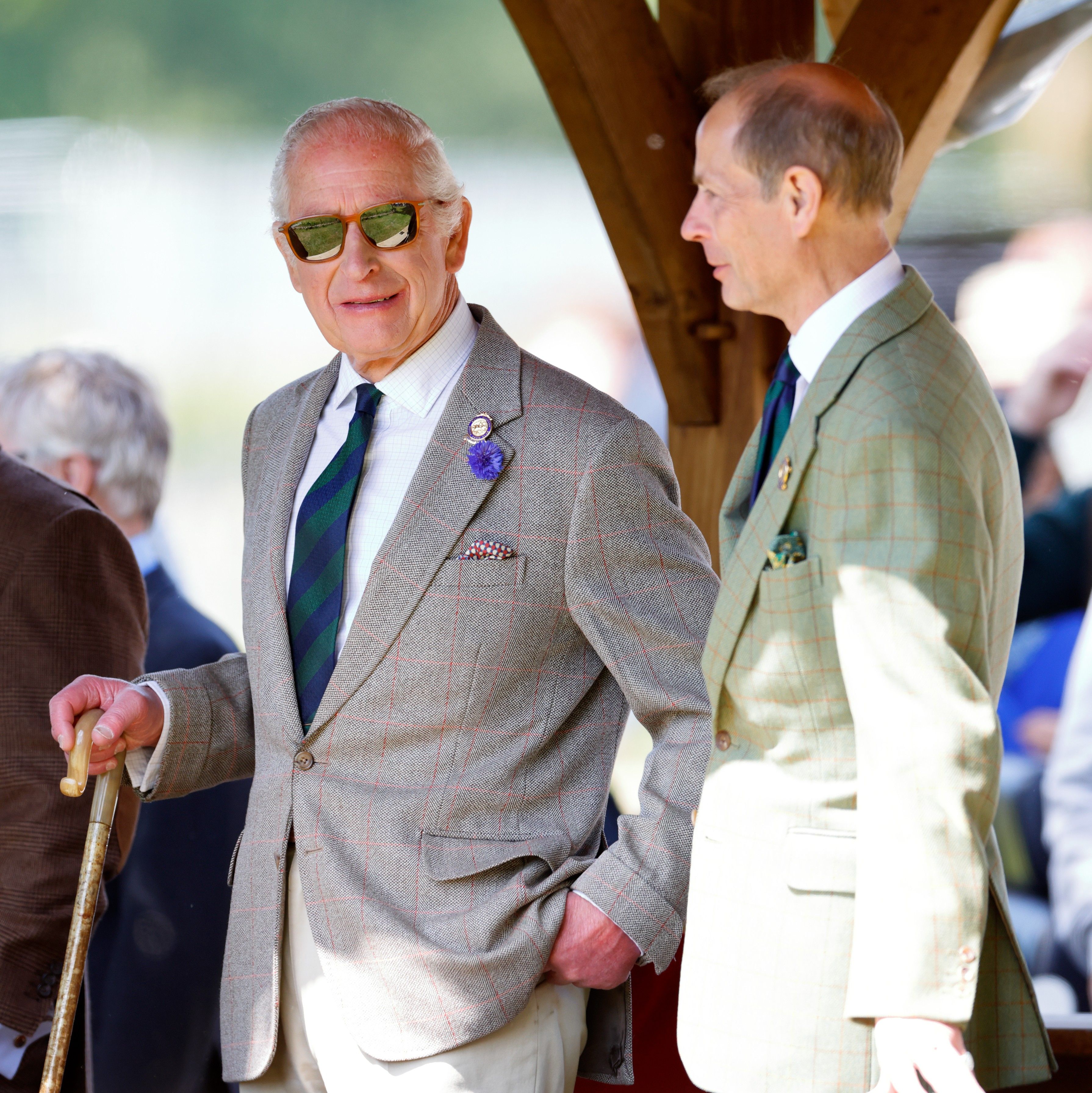 King Charles and Prince Edward