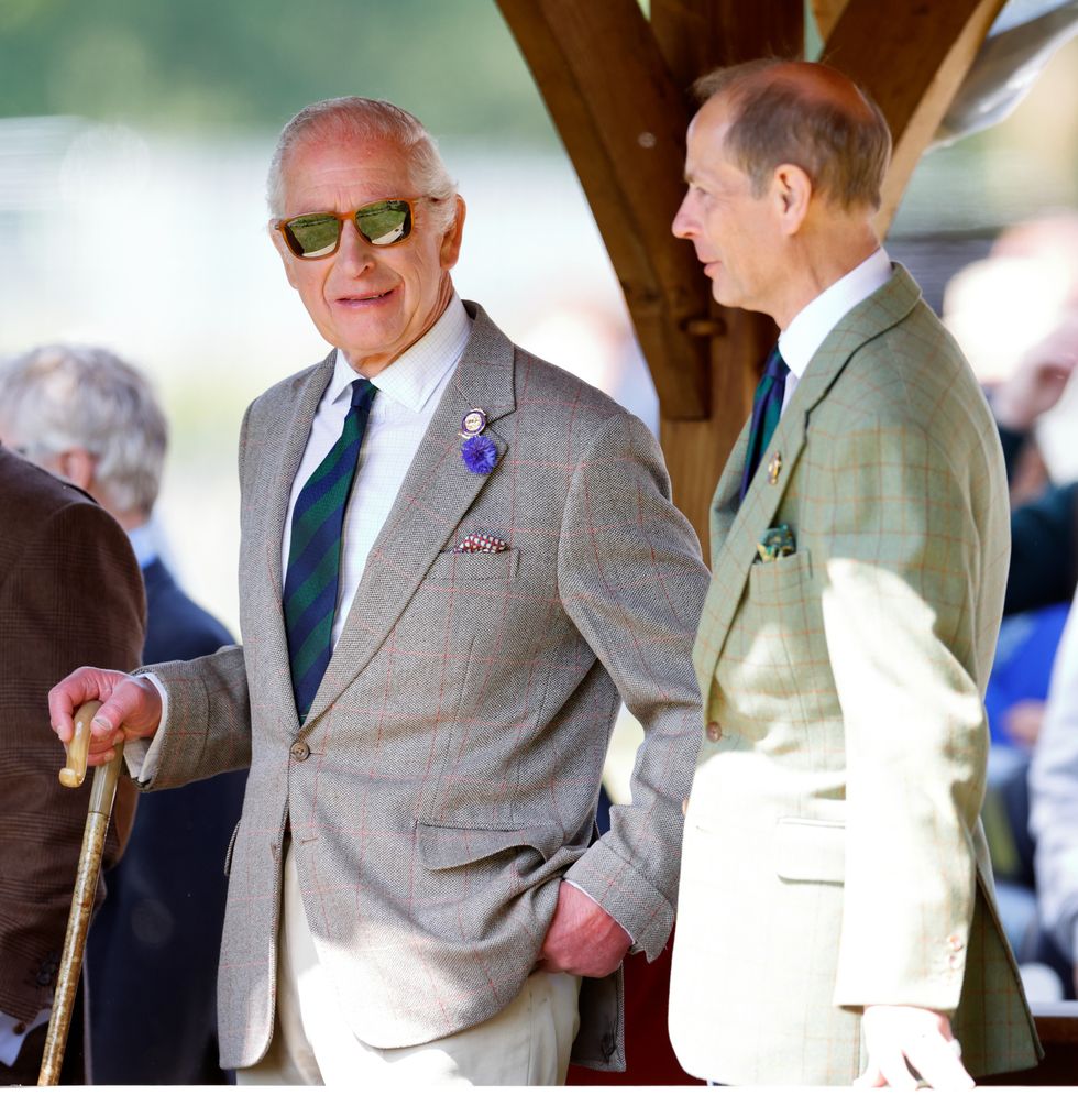 King Charles and Prince Edward